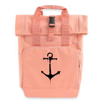 Anker Anchor - Rolltop Rucksack mit zwei Griffen - Chintzrosa - Vorne