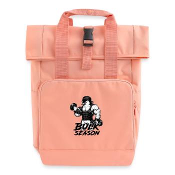 Pengu Gym - Rolltop Rucksack mit zwei Griffen - Chintzrosa - Vorne