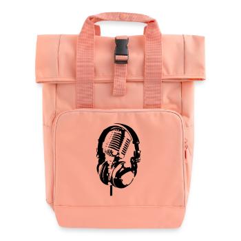 Mice ´n Phones - Rolltop Rucksack mit zwei Griffen - Chintzrosa - Vorne