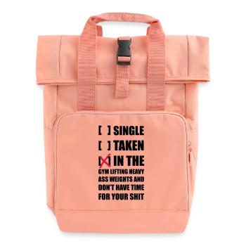 Fitness unique - Sac à dos Roll Top à deux anses - rose liberty - Devant