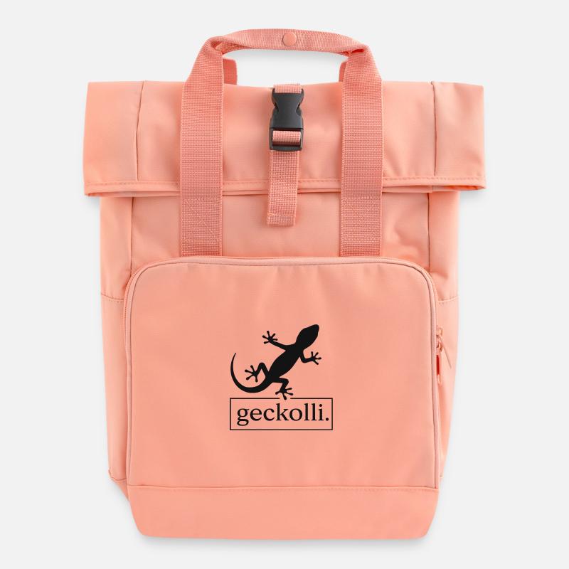 Gecko - Sac à dos Roll Top à deux anses - rose liberty