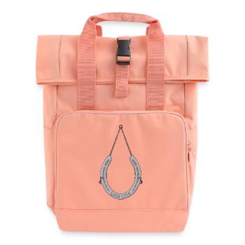 Fer à cheval pour vous porter chance - Sac à dos Roll Top à deux anses - rose liberty - Devant