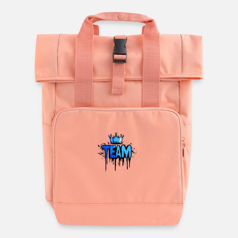 Membre de l’équipe Krone - Sac à dos Roll Top à deux anses - rose liberty