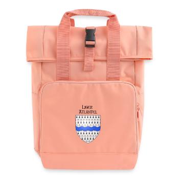 liger atlantel / loire atlantik - Rolltop Rucksack mit zwei Griffen - Chintzrosa - Vorne