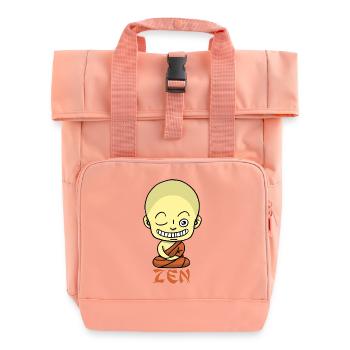 Yoga-Manga - Rolltop Rucksack mit zwei Griffen - Chintzrosa - Vorne