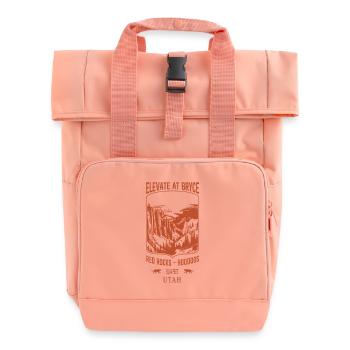 Elevate bei Bryce - Sand - Rolltop Rucksack mit zwei Griffen - Chintzrosa - Vorne