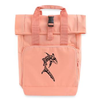 Shark black - Sac à dos Roll Top à deux anses - rose liberty - Devant