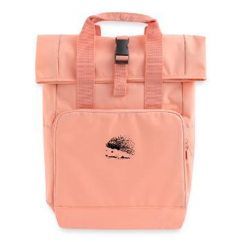 Igel - Rolltop Rucksack mit zwei Griffen - Chintzrosa - Vorne