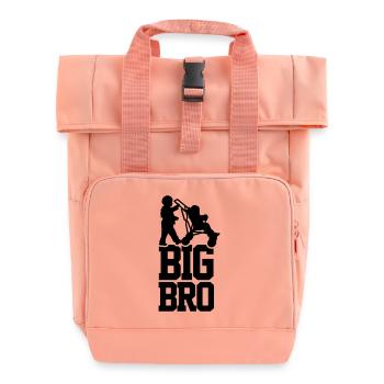 Big Bro - Rolltop Rucksack mit zwei Griffen - Chintzrosa - Vorne