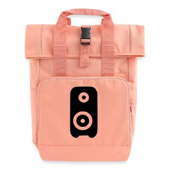 Schwanger - Rolltop Rucksack mit zwei Griffen - Chintzrosa - Vorne