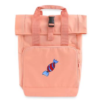 bonbon sweets - Rolltop Rucksack mit zwei Griffen - Chintzrosa - Vorne