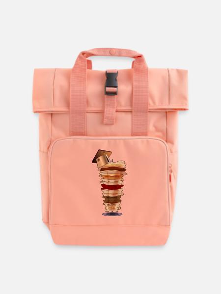 DÖNER KEBAB ABSCHLUSS STUDIUM - Rolltop Rucksack mit zwei Griffen - Chintzrosa