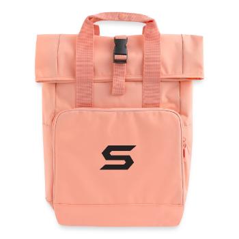 Motif géométrique SForm - Sac à dos Roll Top à deux anses - rose liberty - Devant