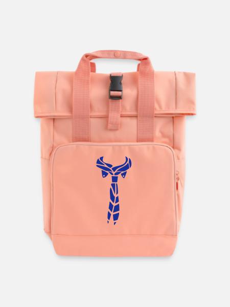 Pfadfinder Schal - Rolltop Rucksack mit zwei Griffen - Chintzrosa