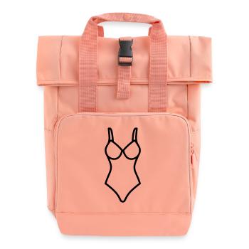 maillot de bain - Sac à dos Roll Top à deux anses - rose liberty - Devant