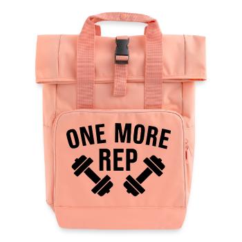 Ein weiteres Zitat für Liebhaber eines motivierenden Fitnessstudios - Rolltop Rucksack mit zwei Griffen - Chintzrosa - Vorne