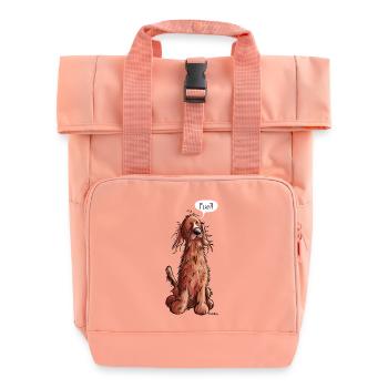 Irish Setter Play - Rolltop Rucksack mit zwei Griffen - Chintzrosa - Vorne