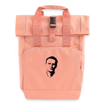 Alexej nawalny - Rolltop Rucksack mit zwei Griffen - Chintzrosa - Vorne