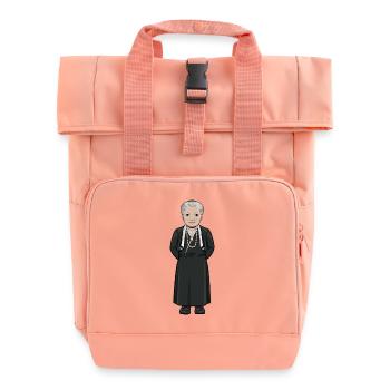 Selma Lagerlöf - Sac à dos Roll Top à deux anses - rose liberty - Devant