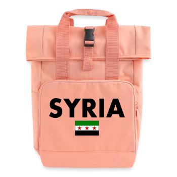 Syrie - Sac à dos Roll Top à deux anses - rose liberty - Devant