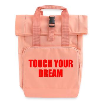 touch you dream - Rolltop Rucksack mit zwei Griffen - Chintzrosa - Vorne