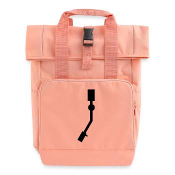 Platine aiguille - Sac à dos Roll Top à deux anses - rose liberty - Devant