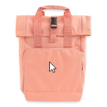 Muspil - Roll Top Backpack with Two Handles - chintz rose - Front
