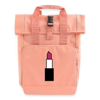 Rouge à lèvres Lèvres - Sac à dos Roll Top à deux anses - rose liberty - Devant