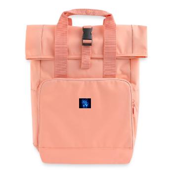 hip hop - Rolltop Rucksack mit zwei Griffen - Chintzrosa - Vorne