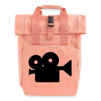 kamera foto - Rolltop Rucksack mit zwei Griffen - Chintzrosa - Vorne