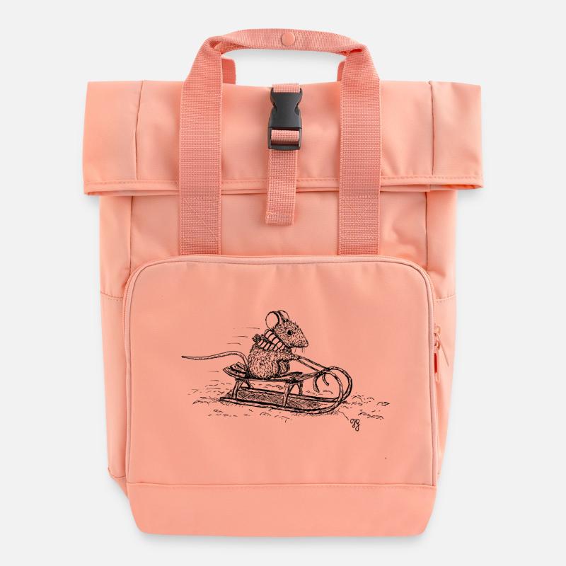 Traîneau - Sac à dos Roll Top à deux anses - rose liberty
