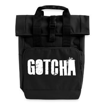 Gotcha - Rolltop Rucksack mit zwei Griffen - Schwarz - Vorne