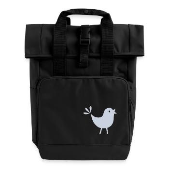 T-shirt petit bip - Sac à dos Roll Top à deux anses - noir - Devant