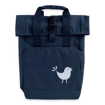 T-shirt little beep - Roll Top Backpack with Two Handles - navy - Front