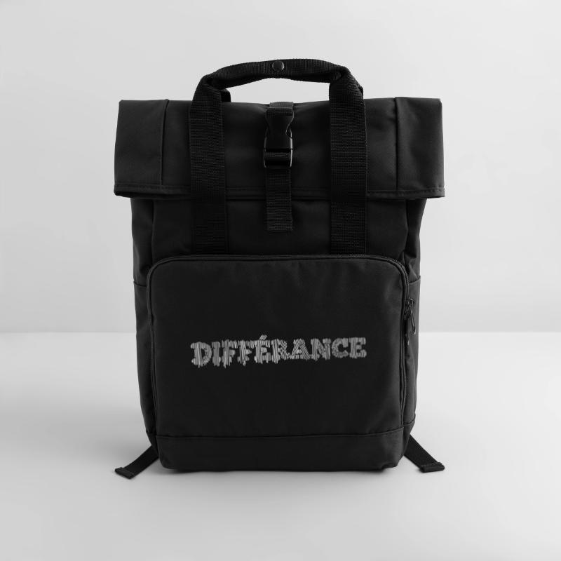 Différance - Derrida - Différer et différer Sac à dos Roll Top à deux anses