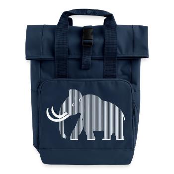 mammouth - Sac à dos Roll Top à deux anses - bleu marine - Devant
