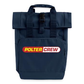 Polter Crew - Rolltop Rucksack mit zwei Griffen - Navy - Vorne