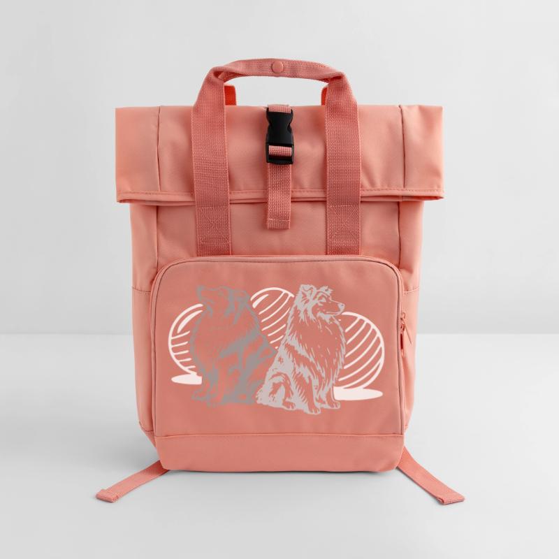 Driftball (3 colours) Roll Top Backpack with Two Handles