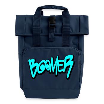 Boomer - Rolltop Rucksack mit zwei Griffen - Navy - Vorne