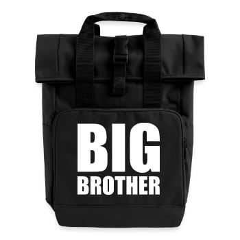 Big brother - Sac à dos Roll Top à deux anses - noir - Devant