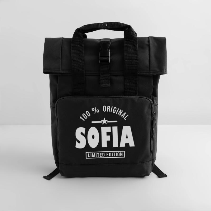 Sofia, sofia Sac à dos Roll Top à deux anses