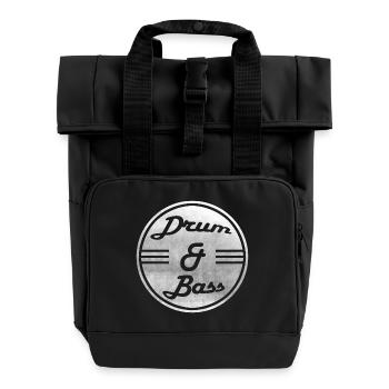 Drum & Bass - Sac à dos Roll Top à deux anses - noir - Devant