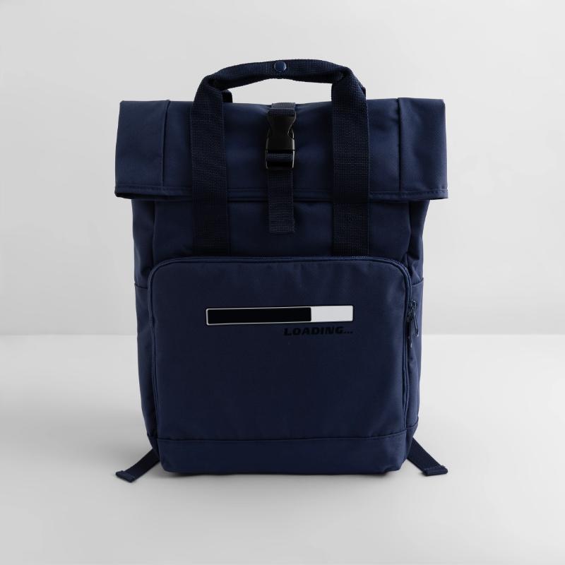 Loading Loading loader 2c Roll Top Backpack with Two Handles