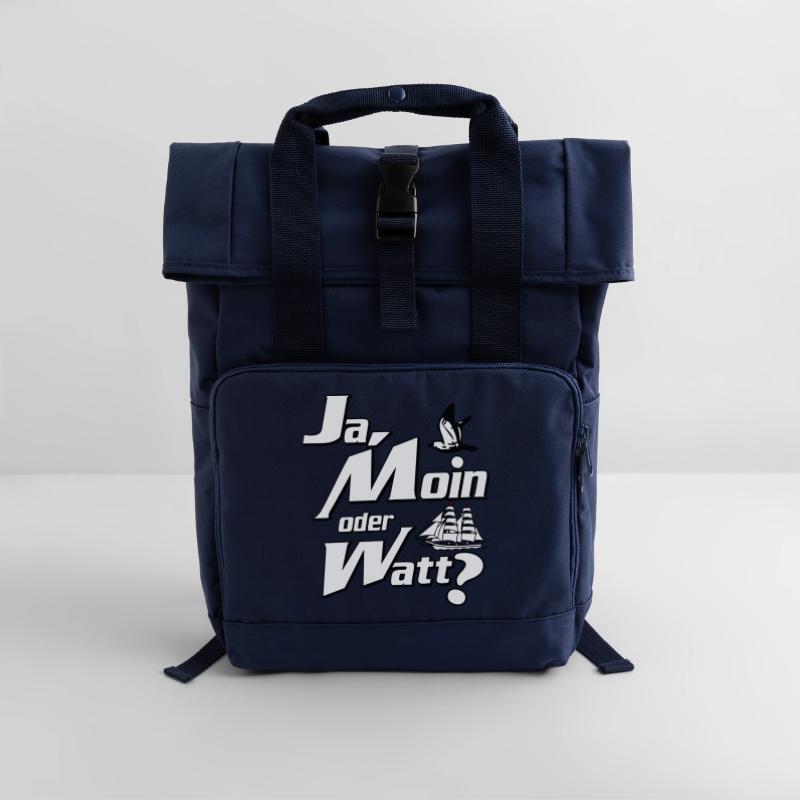 Ja Moin oder Watt? Sac à dos Roll Top à deux anses