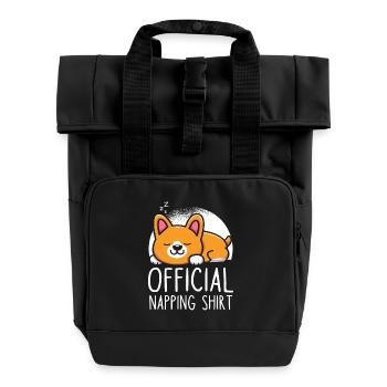 T-shirts officiels - Sac à dos Roll Top à deux anses - noir - Devant
