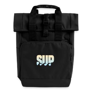 Paddle SUP - Sac à dos Roll Top à deux anses - noir - Devant