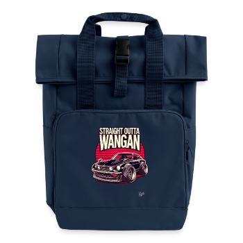 Midnight JDM Devil Z – Tout droit sorti de Wangan - Sac à dos Roll Top à deux anses - bleu marine - Devant