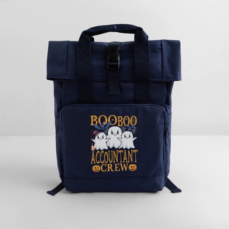 Comptable uu Drôle de comptable Sac à dos Roll Top à deux anses