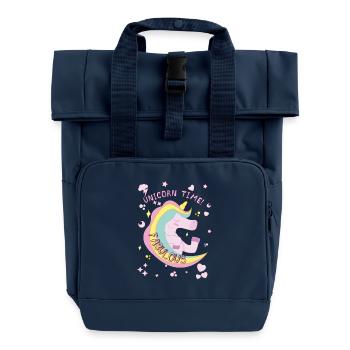 fabelhaft - Rolltop Rucksack mit zwei Griffen - Navy - Vorne