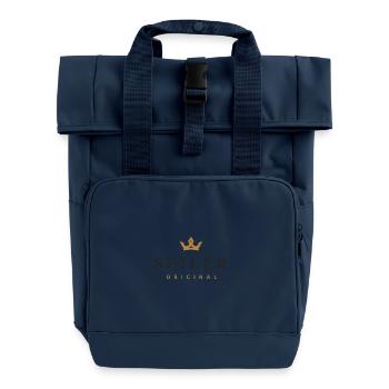 Seiler Original Familienlogo - Rolltop Rucksack mit zwei Griffen - Navy - Vorne
